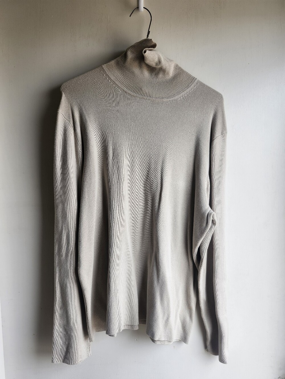 Merona Lightweight Turtleneck Sweater in Light Beige